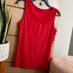 Beautiful red athletic top size medium